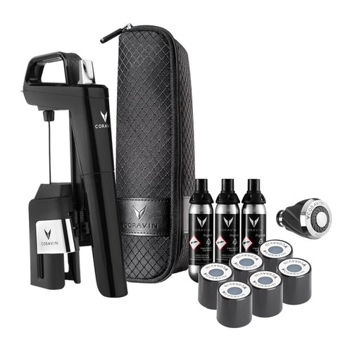Sistema di conservazione del vino Coravin Timeless Six+ - Nero piano