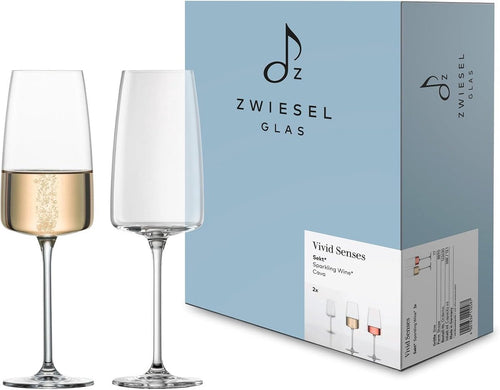 Zwiesel Glas Calici da champagne 2 pz. 0,39L 'Vivid Senses Light & fresh 77'