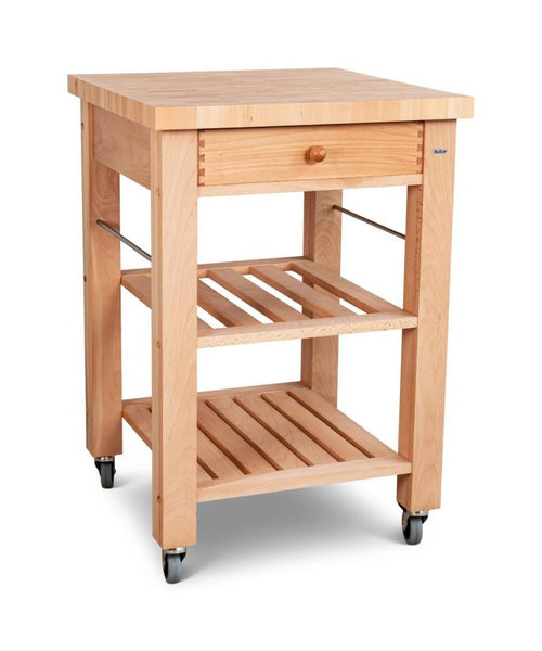 Butler Carrello da cucina in legno massello M-600
