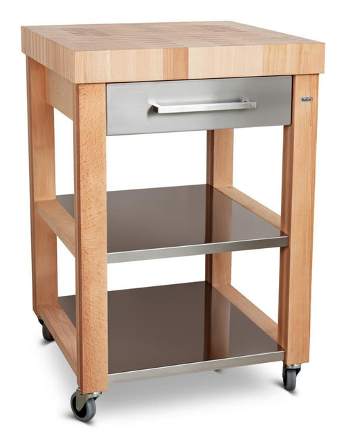 Butler Carrello da cucina in acciaio inox M-600