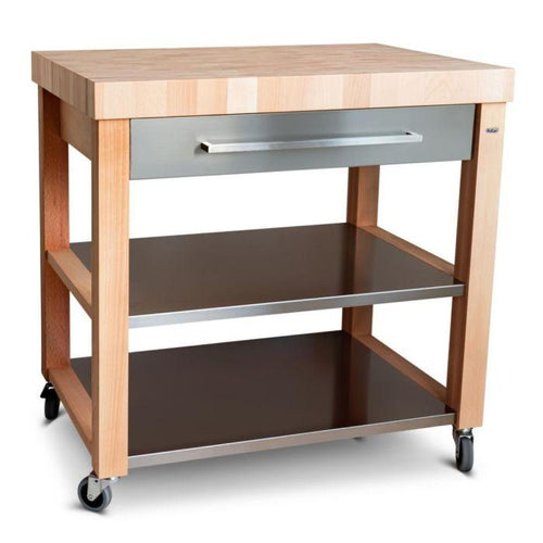 Butler Carrello da cucina in acciaio inox M-900