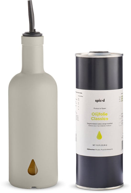 Spic'd Bottiglia per olio d'oliva & Olio d'oliva 'Warm Clay'