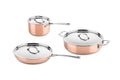 DUCQ Set di pentole in rame 3 pezzi