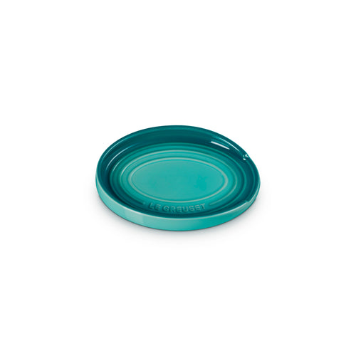 Le Creuset Portaposate ovale 'Bleu Riviera'