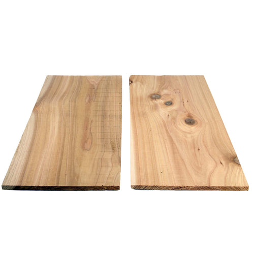 Tavole per affumicatura Bastard in cedro rosso 40x20 cm (2 pz)