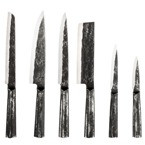 Set di coltelli forgiati 6 pezzi Brute