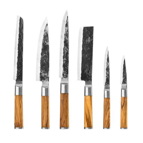 Set di coltelli Forged 6 pezzi Olive