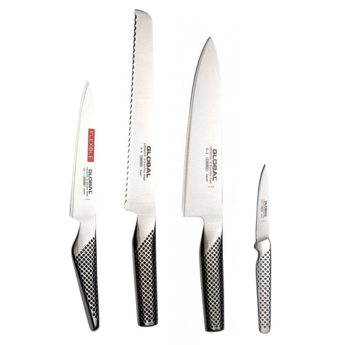 Set di coltelli Global 4 pezzi G-2 / G-9 / GS-11 / GSF-15
