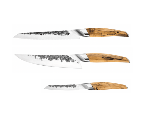 Set di coltelli Katai forgiato in 3 pezzi