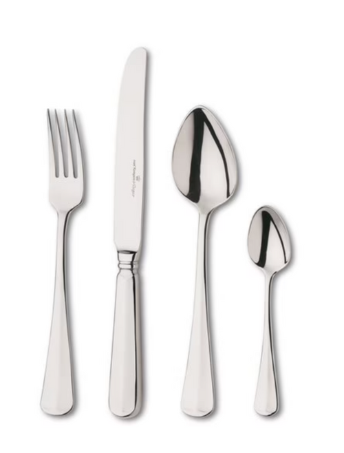 Van Kempen & Begeer Set di posate da 24 pezzi / per 6 persone 'Haags Loefje'