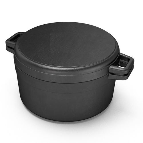 The Bastard Dutch Oven & Griddle Medio 24 cm