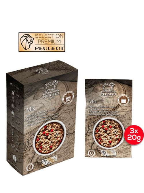 Peugeot Pepermix 'Fresco & Vegetariano' 3x 20gr