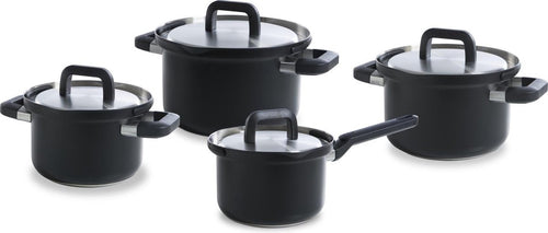 BK Set di pentole 4 pezzi 'Flow Cool Black'