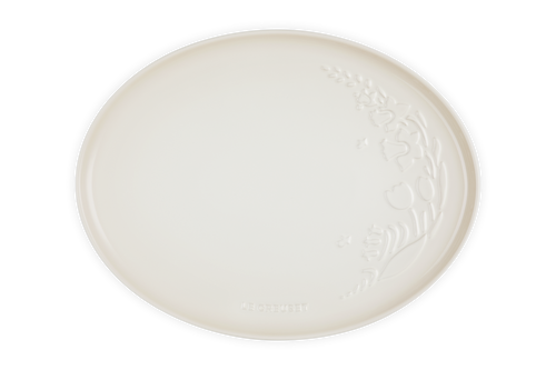 Le Creuset Portapinco Jardin Ø36cm 'Meringue'