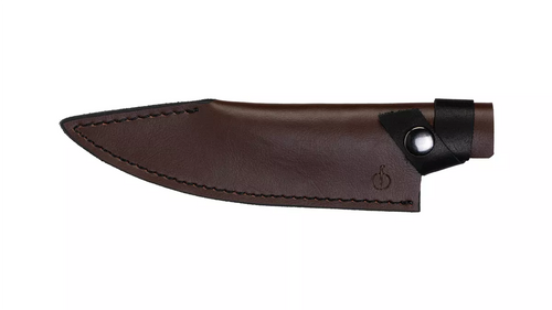 Custodia in pelle forgiata per coltello da chef da 16 cm