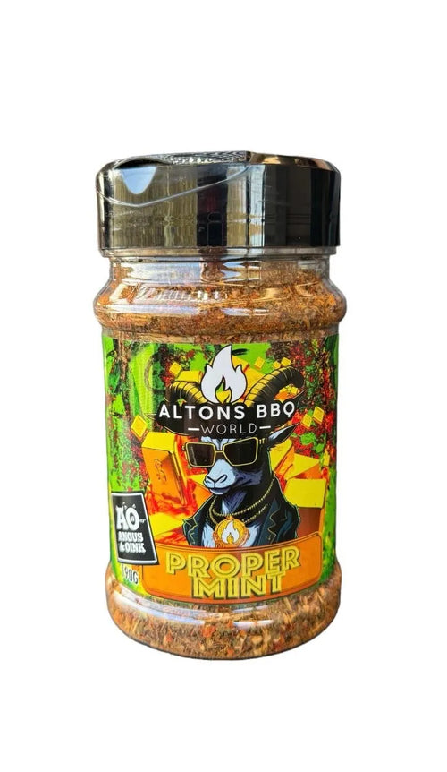 Angus & Oink Altons BBQ Proper Rub alla menta 190gr