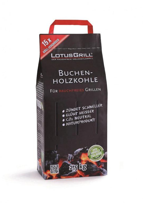 LotusGrill Kolen Houtskool beuken 2,5kg Houtskool beuken 2,5kg 4260023010400 552086 afbeelding